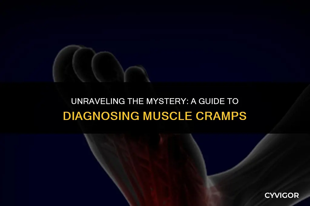 how to diagnose muscle cramps