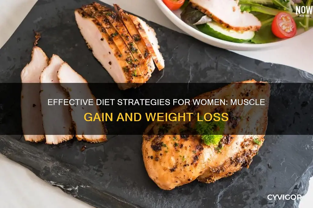 how to diet for muscle gain and weight loss women