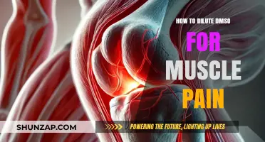 Effective DMSO Dilution Guide for Muscle Pain Relief at Home