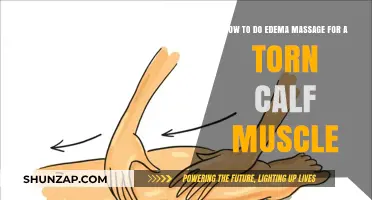 Effective Edema Massage Techniques for Torn Calf Muscle Recovery