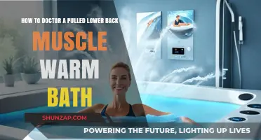 Soothing Relief: Warm Bath Remedies for Pulled Lower Back Muscles