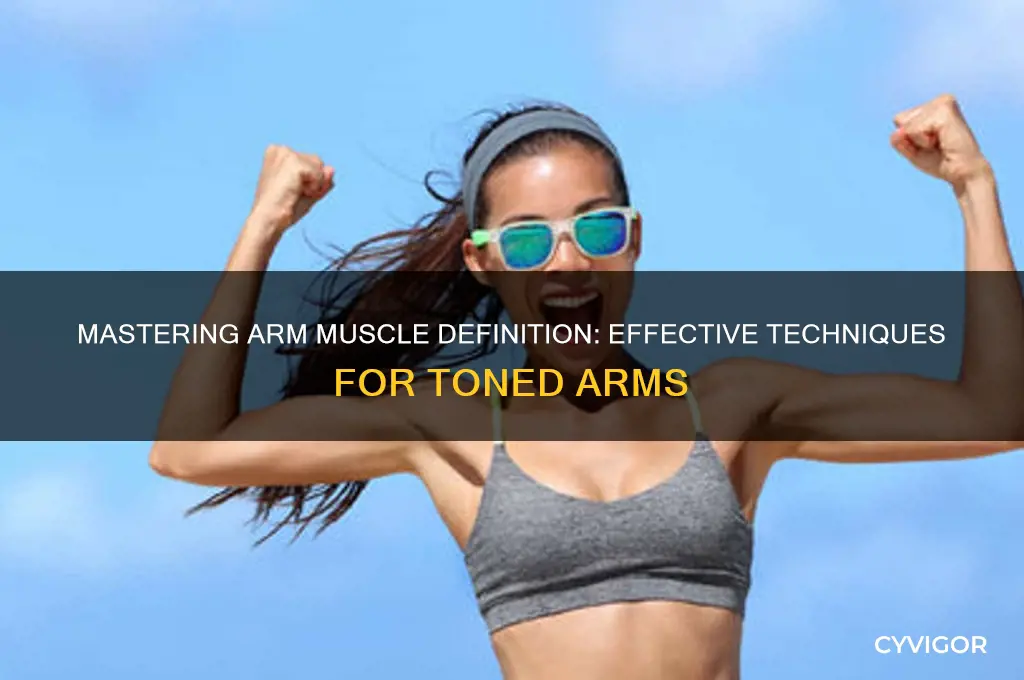Mastering Arm Muscle Definition: Effective Techniques For Toned Arms ...