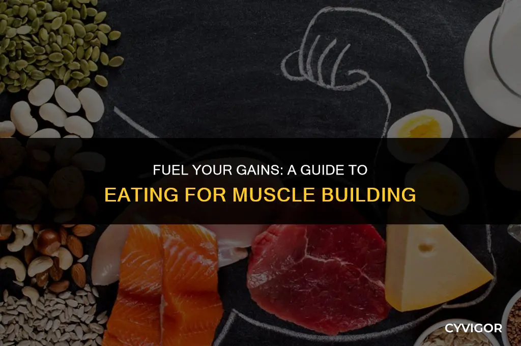 how to eat and build muscle