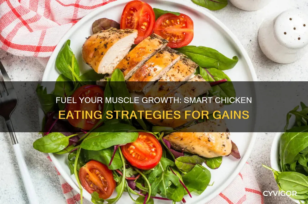 how to eat chicken for muscle gain