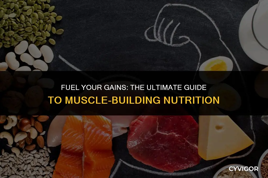 how to eat for muscle building