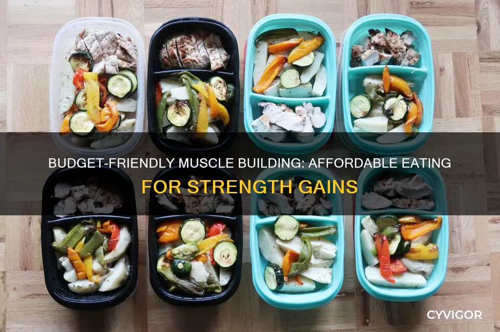 how to eat to gain muscle on a budget