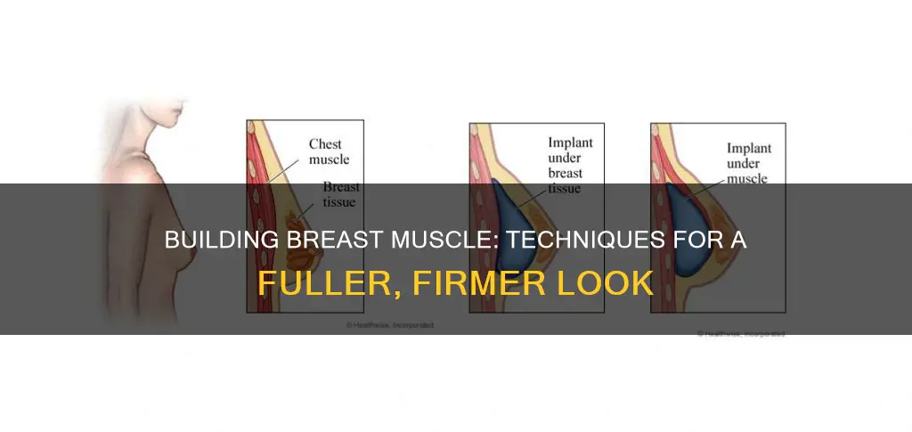 how to enlarge breast muscle