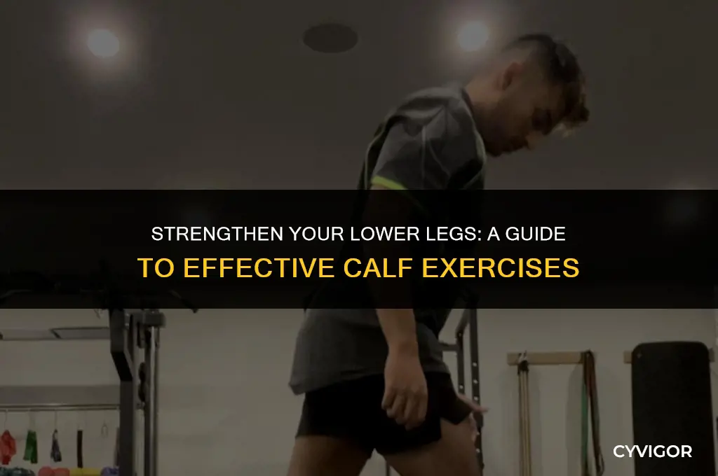 how to exercise calf muscles