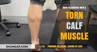 Healing Through Movement: Exercising with a Torn Calf Muscle