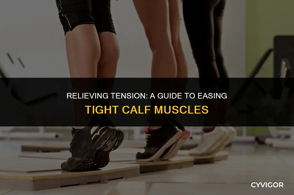 how to fix a tight calf muscle