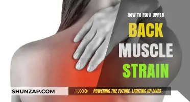 Relieve Upper Back Muscle Strain: Effective Remedies and Prevention Tips