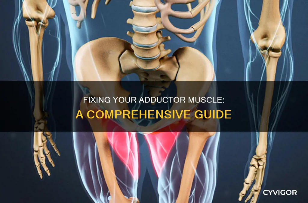 how to fix adductor muscle