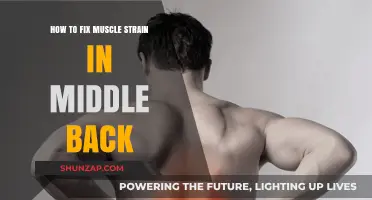 Relieve Middle Back Muscle Strain: Effective Tips and Exercises