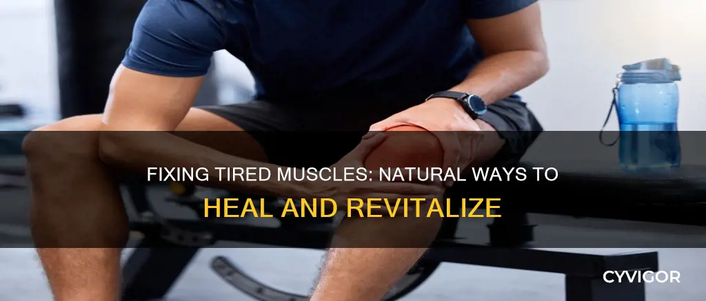 how to fix tired muscles