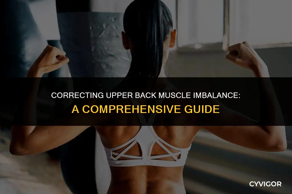 how to fix upper back muscle imbalance