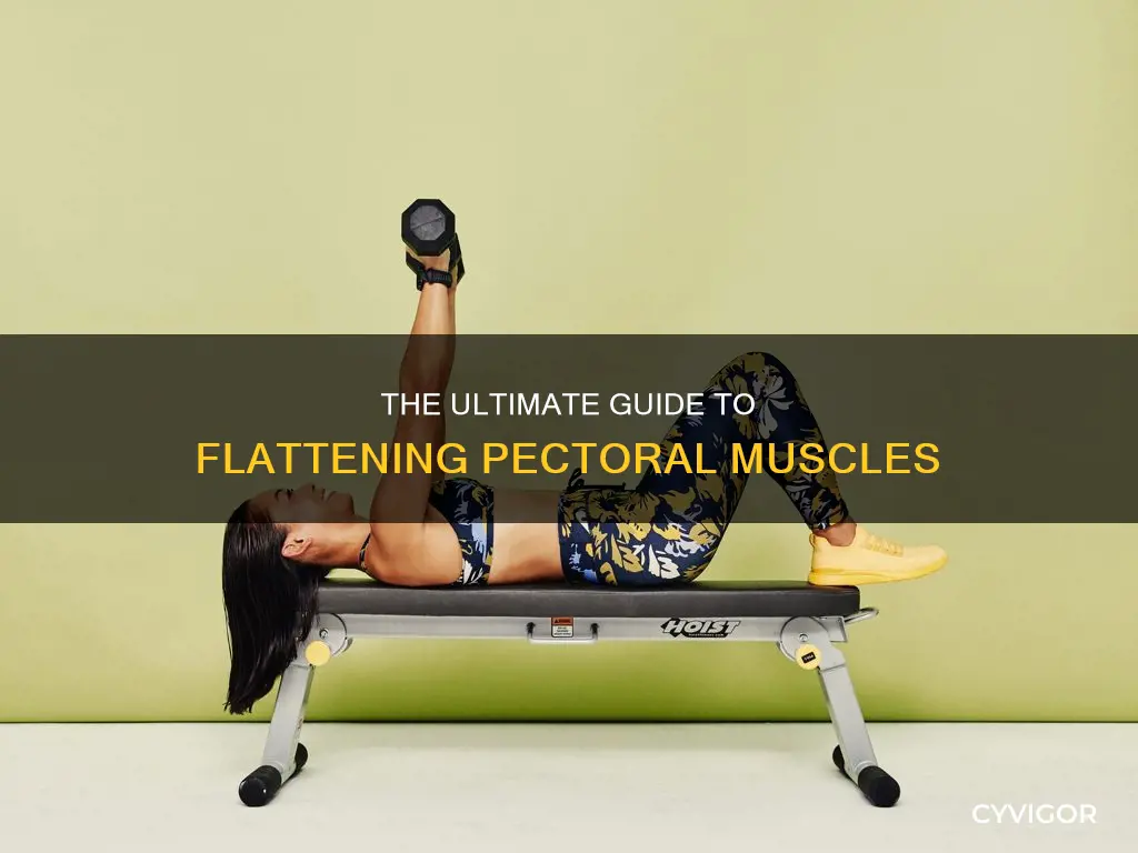 how to flatten pectoral muscles