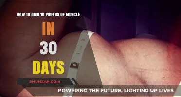 Rapid Muscle Gain: Strategies to Pack on 10 Pounds in 30 Days