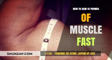 Rapid Muscle Gain: Strategies to Pack on 15 Pounds Fast