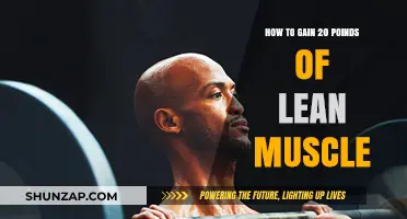 Effective Strategies to Build 20 Pounds of Lean Muscle Fast