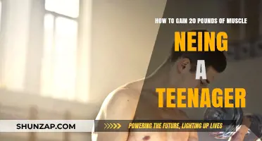 Teen Muscle Building: Strategies to Gain 20 Pounds of Muscle Fast