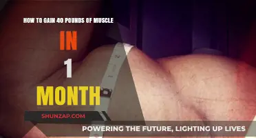 Rapid Muscle Gain: Strategies to Pack on 40 Pounds in 30 Days