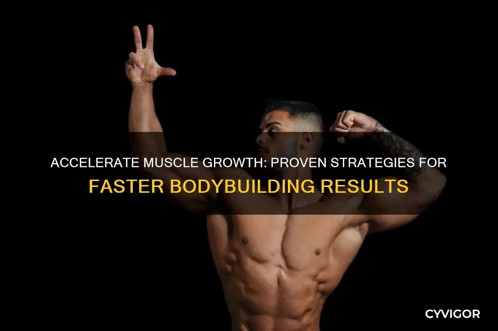 how to gain body muscles faster