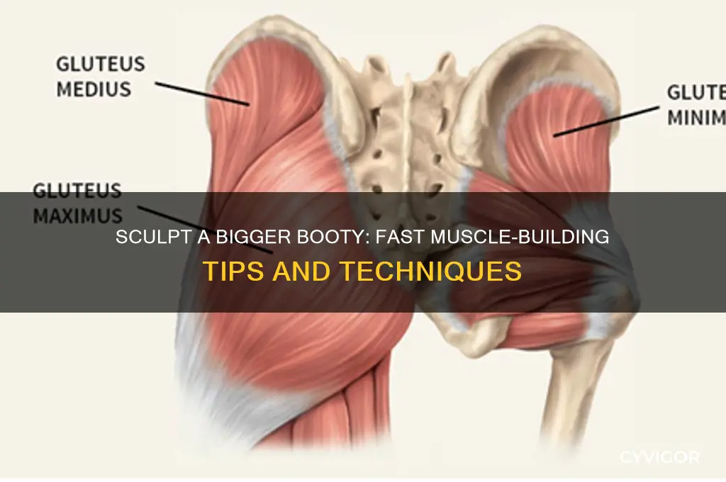 how to gain booty muscle fast