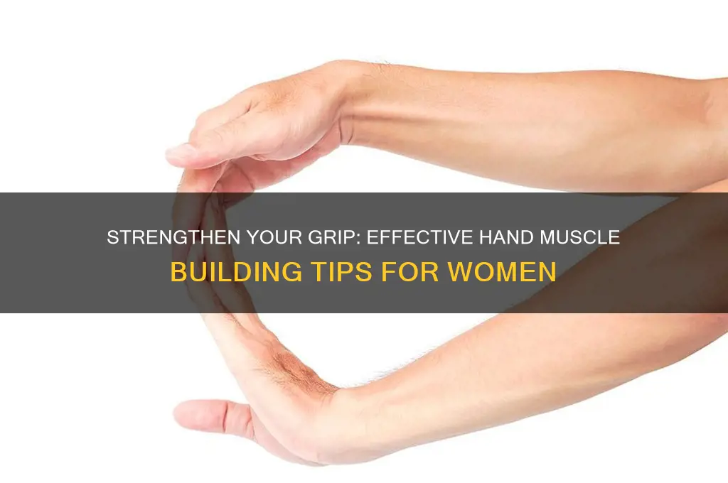 how to gain hand muscle for female