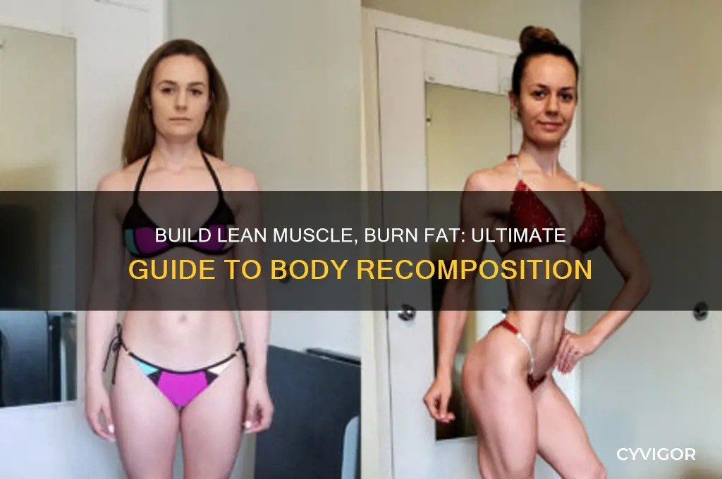 how to gain lean muscle and lose fat