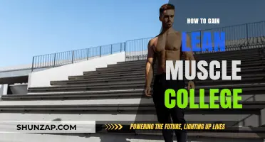 Effective Strategies for Building Lean Muscle During College Years