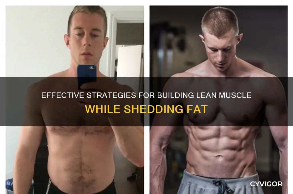 how to gain lean muscle mass and lose weight