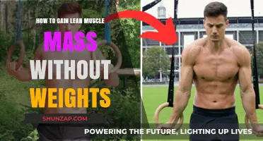 Build Lean Muscle Mass: Effective Bodyweight Strategies for Strength