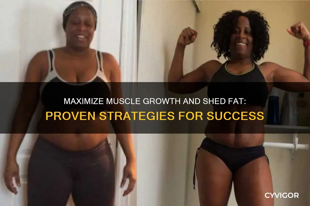 how to gain muscle adn lose fat