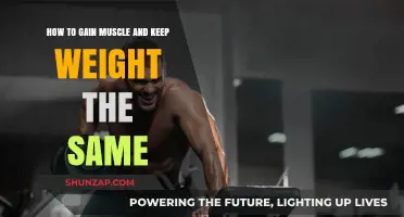 Maintain Weight, Build Muscle: Strategies for Balanced Body Transformation