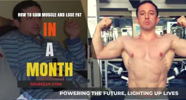 Transform Your Body: Muscle Gain & Fat Loss in 30 Days