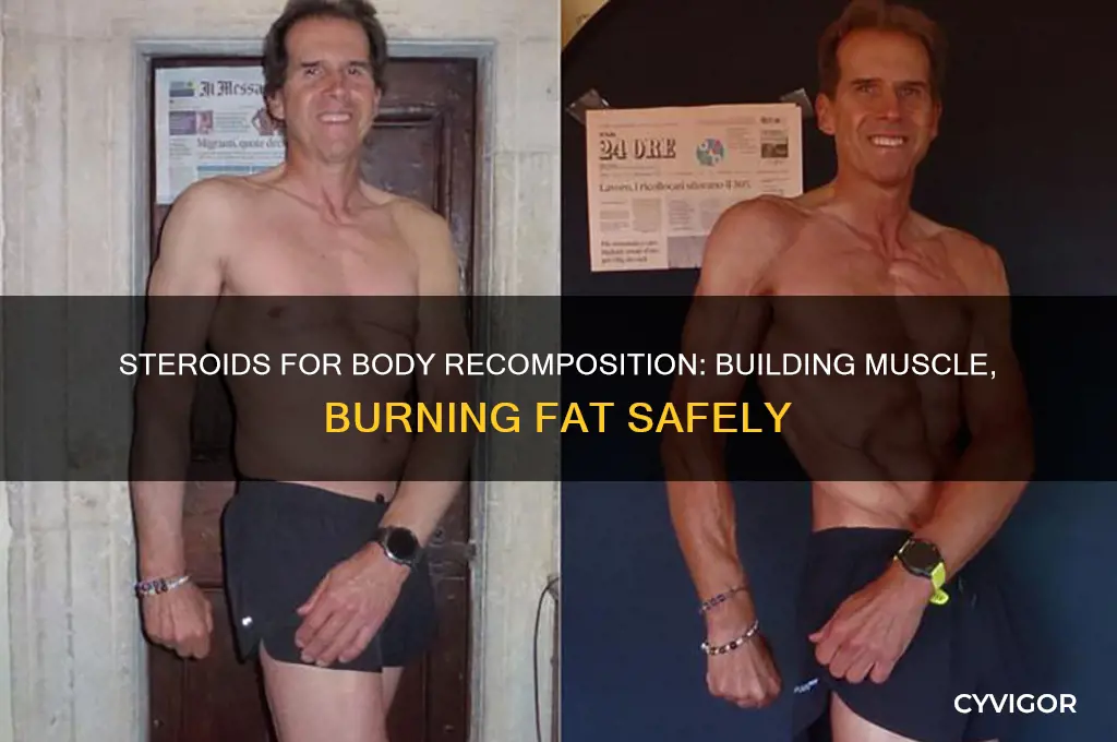 how to gain muscle and lose fat on steroids