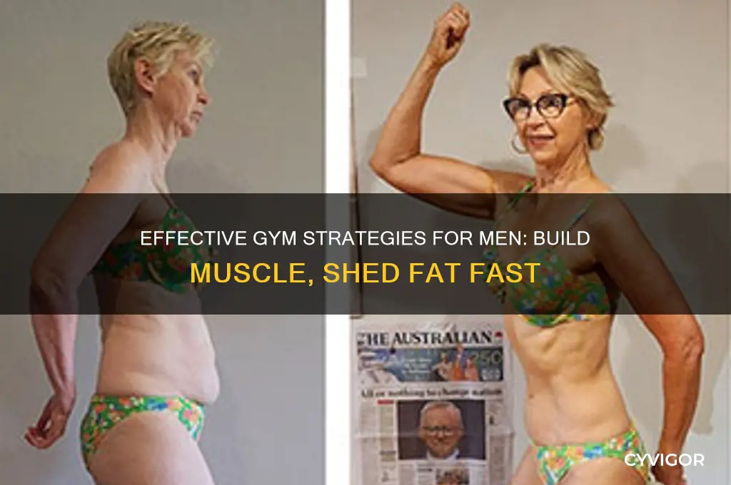 how to gain muscle and lose weight at gym male