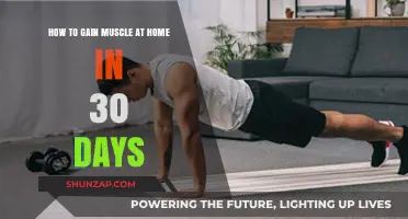 Effective Home Workouts to Build Muscle in 30 Days