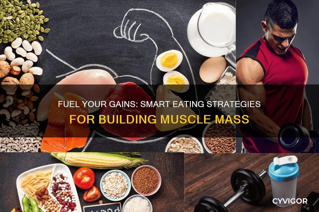 how to gain muscle by eating