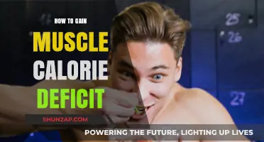 Build Muscle in a Calorie Deficit: Effective Strategies for Lean Gains
