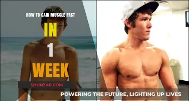 Quick Muscle Gains: Effective Strategies for Rapid Results in One Week
