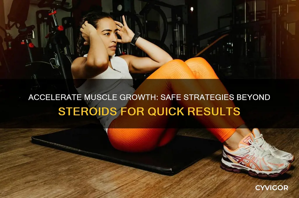 how to gain muscle fast steroids
