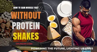 Build Muscle Quickly: Effective Strategies Without Protein Shakes