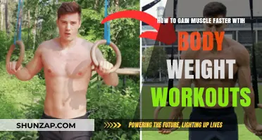 Accelerate Muscle Growth: Effective Bodyweight Workouts for Faster Results