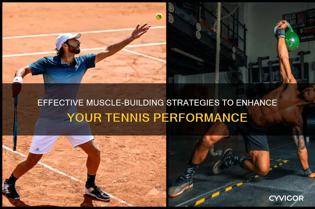 how to gain muscle for tennis