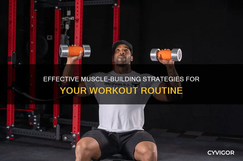 how to gain muscle if you working out