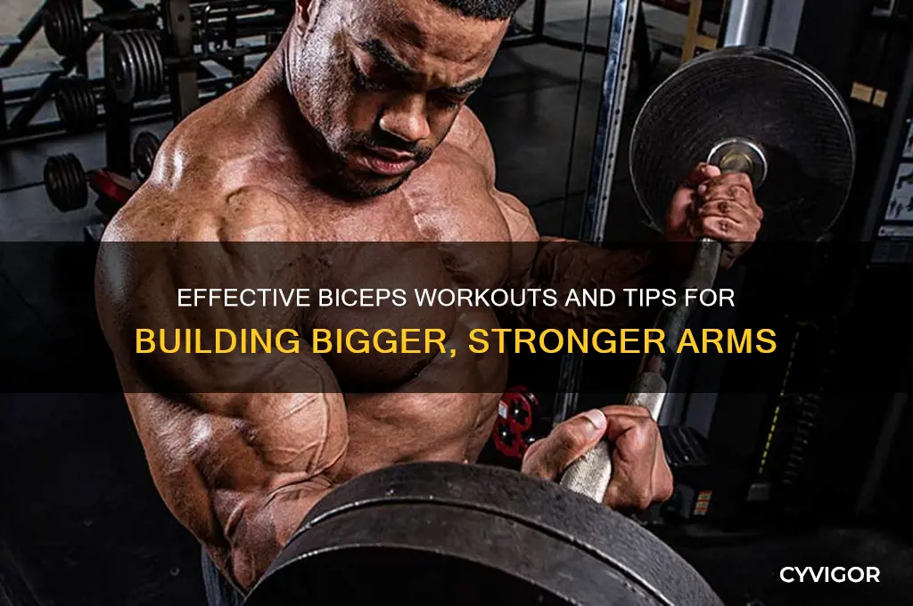 how to gain muscle in biceps