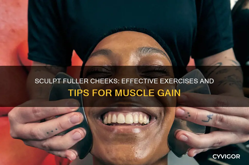 how to gain muscle in cheeks