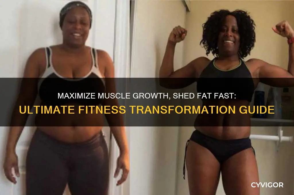 how to gain muscle mass and lose weight fast