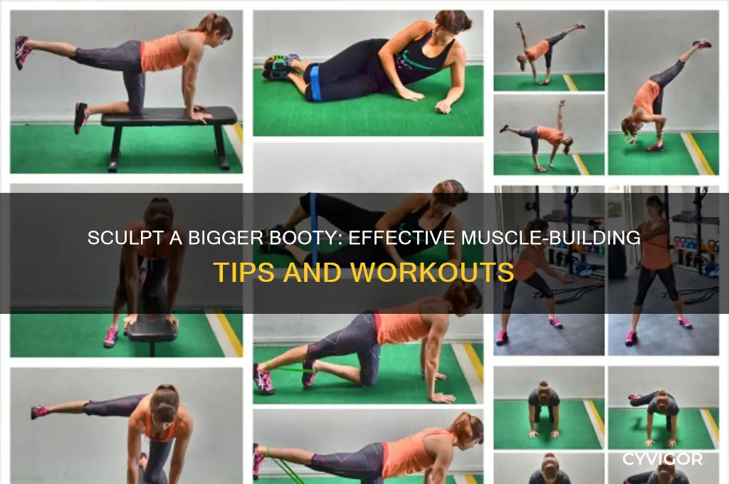 how to gain muscle mass booty